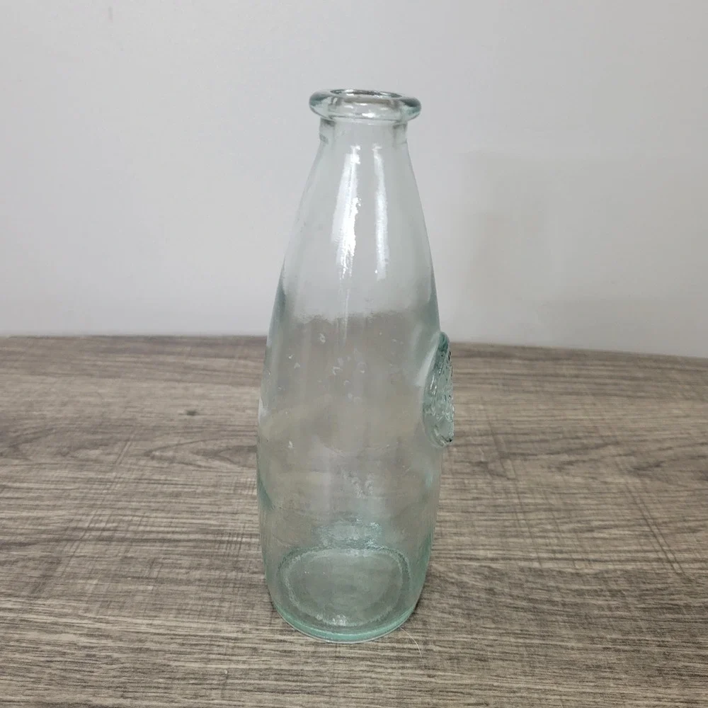 Authentic Recycled Glass Bottle‎ Decorative Vase Bud Vase Mini Milk Bottle